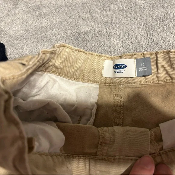 Lot of Boys Khaki Shorts, Size 12, Excellent Condition - Picture 4 of 7